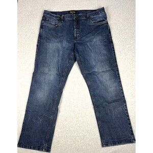 Urban Star Relaxed Fit Jeans Mens 40x30 Blue Baggy Dark Rinse Country Western